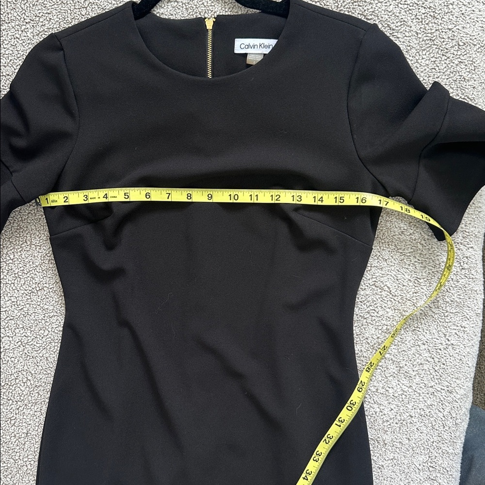 CK Short Ruffle Sleeve LBD - Picture 7 of 7